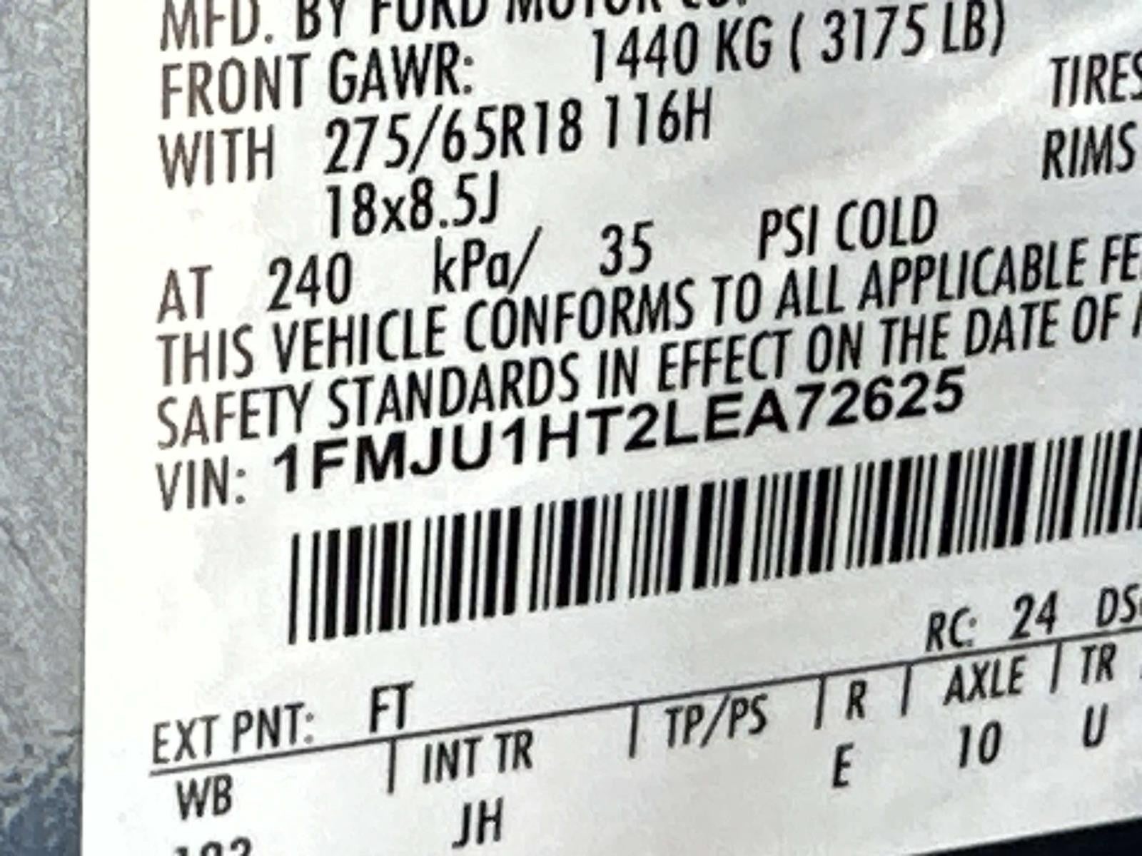 2020 Ford Expedition XLT