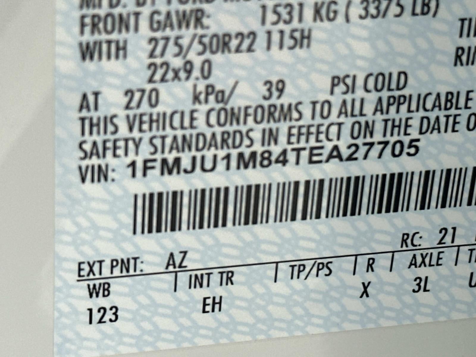 2026 Ford Expedition PLATINUM 4X4
