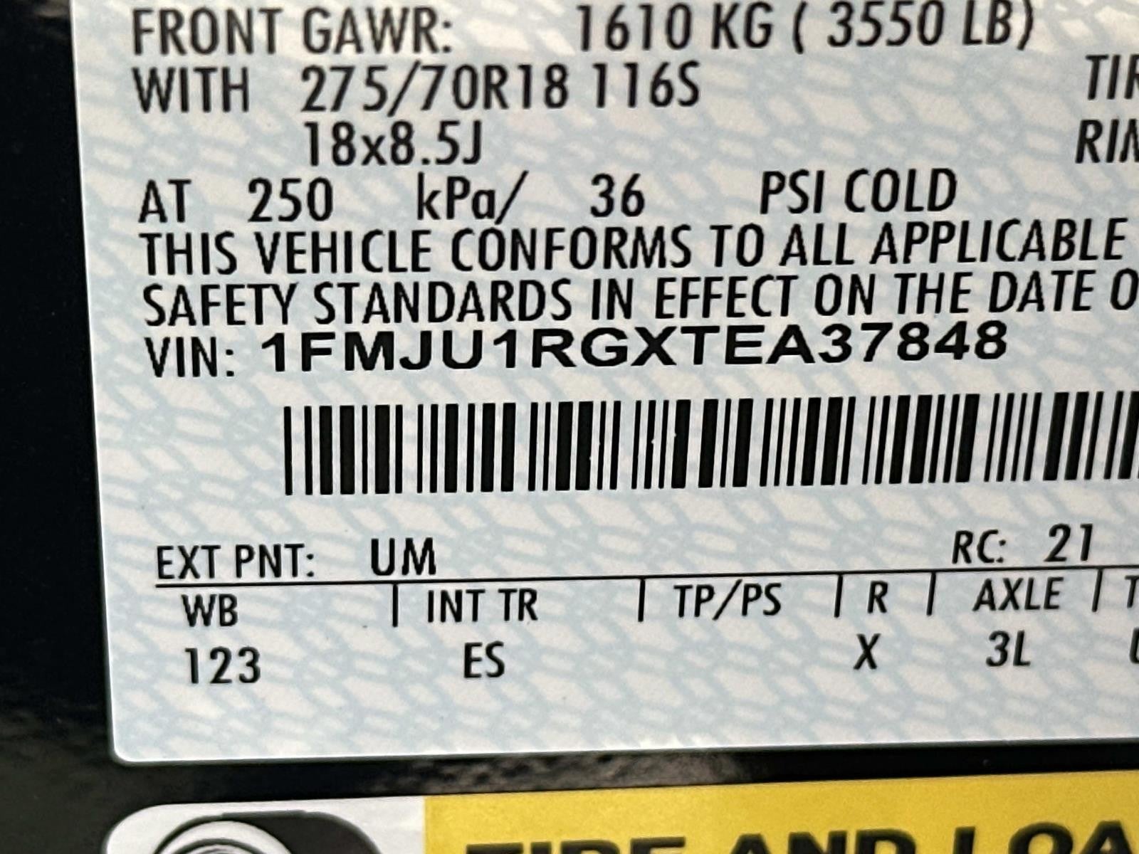 2026 Ford Expedition TREMOR 4X4