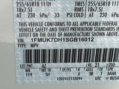 2025 Ford Explorer ACTIVE RWD