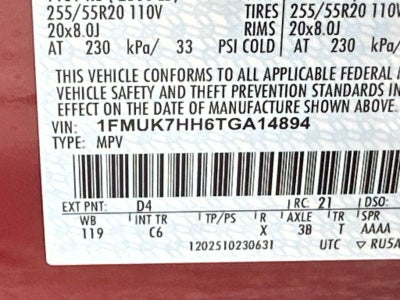 2026 Ford Explorer PLATINUM RWD