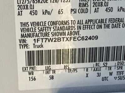 2015 Ford Super Duty F-250 SRW 4WD LARIAT