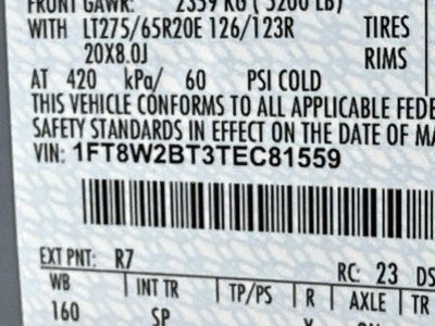 2026 Ford Super Duty F-250 SRW KING RANCH 4WD CREW CAB 6