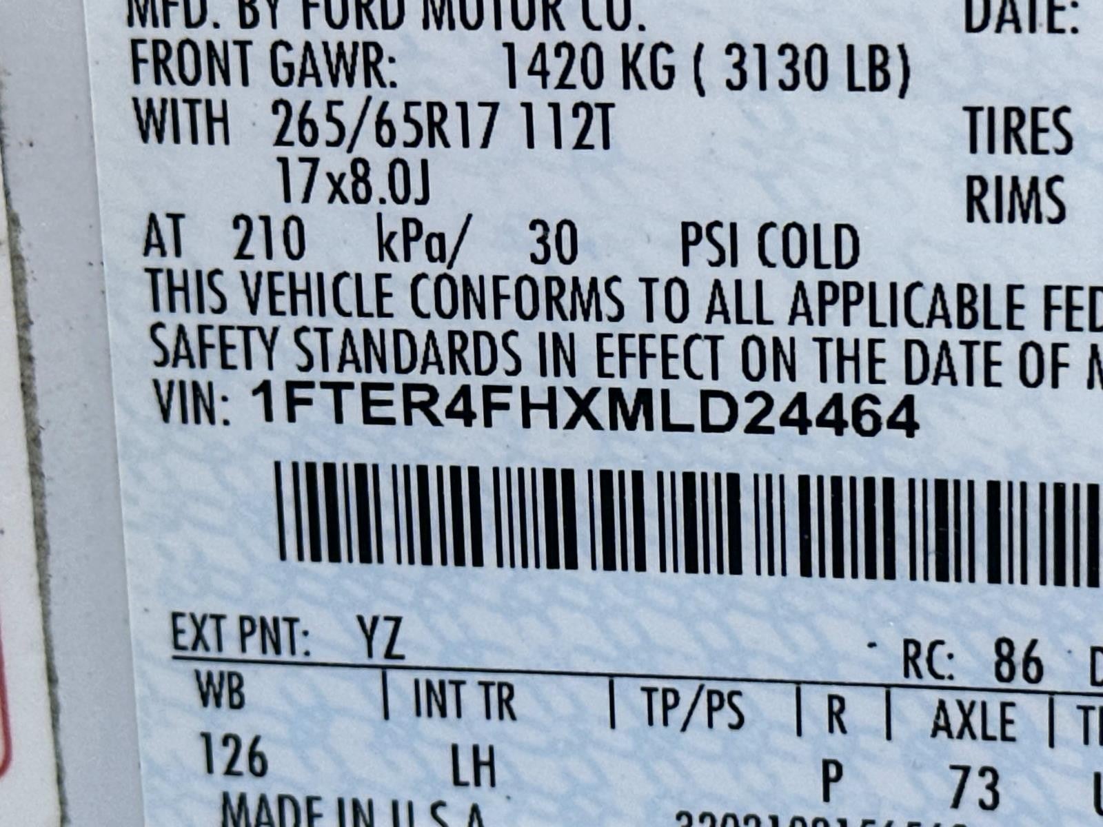 2021 Ford Ranger ROUSH CREW