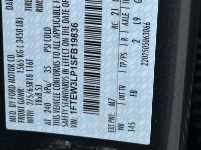 2025 Ford F-150 XLT 4WD SUPERCREW 5.5' BO