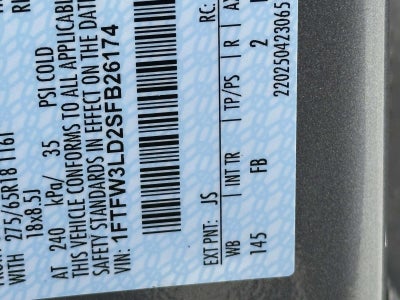 2025 Ford F-150 XLT 4WD SUPERCREW 5.5' BO