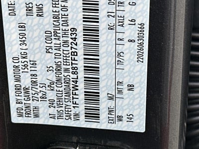 2026 Ford F-150 TREMOR 4WD SUPERCREW 5.5'