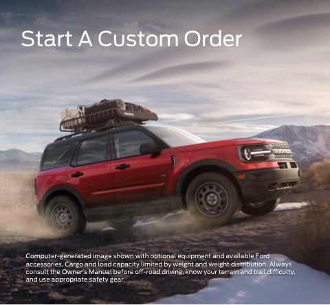 Start a custom order | Pugmire Ford of Bremen in Bremen GA